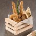 Cassetta legno fruit- Cestino portapane in legno naturale Cassetta legno fruit- Cestino portapane in legno naturale