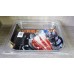 Contenitore alimentare con coperchio in policarbonato trasparente GN 1/2 Contenitore alimentare con coperchio in policarbonato trasparente GN 1/2