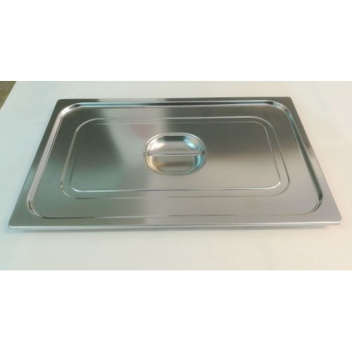 Coperchio per teglia gastronorm acciaio inox GN 1/1 Coperchio per teglia gastronorm acciaio inox GN 1/1