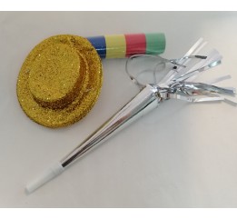  Cotillons di Carnevale Set 3 pz 