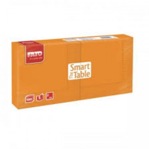 Tovaglioli monouso Fato The Smart Table 25x25 colore arancio Tovaglioli monouso Fato The Smart Table 25x25 colore arancio