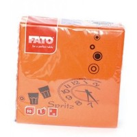 Tovagliolo Fato Aperò arancio conf. 50 pz monouso