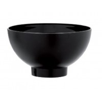 Coppetta plastica nera Finger Food Conf. 25 Pz