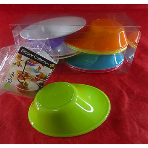 Coppette Finger Food Conf. 8 Pz plastica colorata Coppette Finger Food Conf. 8 Pz plastica colorata
