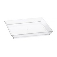 Vassoio Finger Food conf. Pz 12  cm 18 plastica trasparente