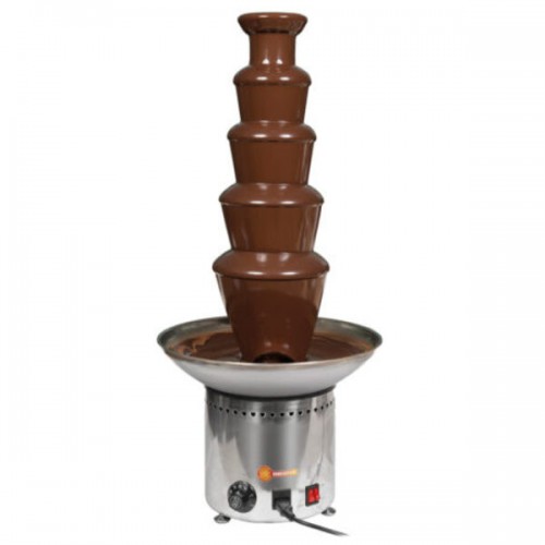 Fontana di cioccolato professionale a 5 piani Fontana di cioccolato professionale a 5 piani