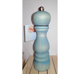 Macina sale Bissetti 19 cm Shabby azzurro