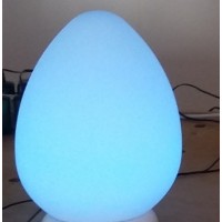 Ovetto luminoso cm 30 led multicolor con spina e telecomando 