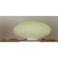 Sasso luminoso grande cm 40 led multicolor con base ricaricabile e telecomando