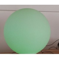 Sfera luminosa diam. 40 led multicolor con spina e telecomando