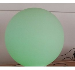 Sfera luminosa diam. 40 led multicolor con spina e telecomando