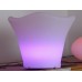 Secchiello luminoso led multicolor con spina e telecomando