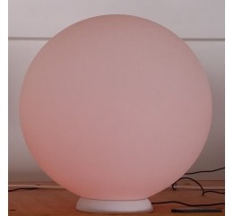 Sfera luminosa diam. 40 led multicolor con base ricaricabile e telecomando