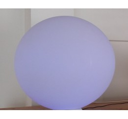 Sfera luminosa diam. 50 led multicolor con spina e telecomando