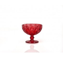 Set 6 Coppe Rosso collezione Loira Kaleidos