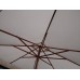 Ombrellone 3x3 m colore ecru palo centrale