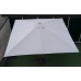 Ombrellone 3x3 m colore ecru palo centrale
