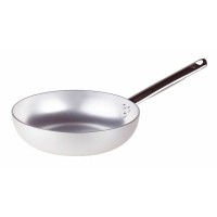 Padella Agnelli ALMA alluminio puro svasata alta "saltare" cm 40
