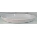 Pirofila in porcellana bianca ovale cm 42x25x5
