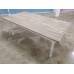 Tavolo Shabby Chic in legno di abete 200 x 105 cm 