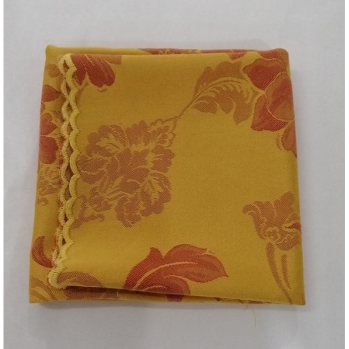 Tovagliolo bicolore oro e arancio 50x50 cm Tovagliolo bicolore oro e arancio 50x50 cm