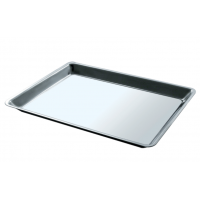 Vassoio rettangolare Salvinelli 31 x 22 x 2 cm acciaio inox Vassoio rettangolare Salvinelli 31 x 22 x 2 cm acciaio inox