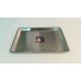 Vassoio rettangolare Salvinelli 31 x 22 x 2 cm acciaio inox 